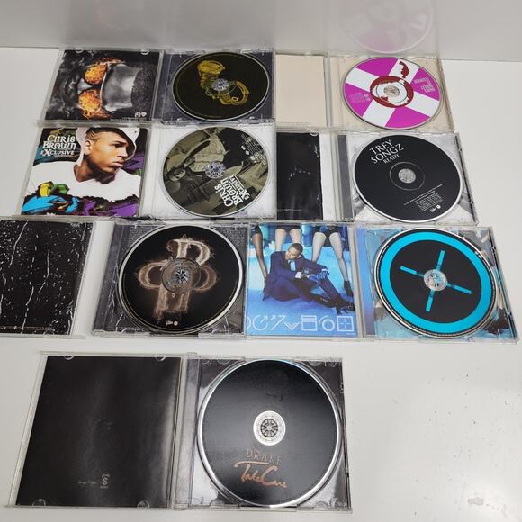 Mixed Artists (Drake, Meek Mills, Rihanna) Hip-Hop Music Genre Lot of 9 CD's - Picture 4 of 15